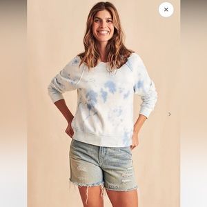 NWT Faherty Bells Tie-Dye Crew